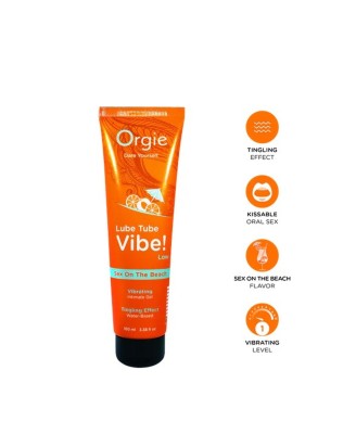 Lube Tube Vibe! - Low - Sex On The Beach - 100ml | 3.38 fl oz. - Lubrykant Wodny