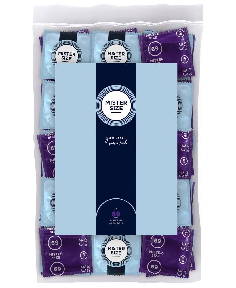 Mister Size 69mm pack of 100