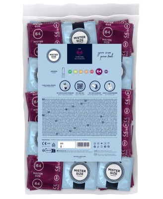Mister Size 64mm pack of 100
