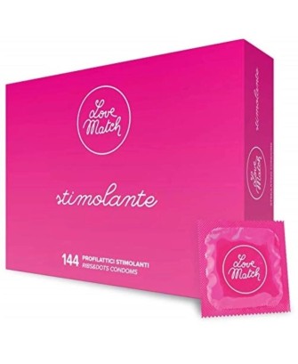 Prezerwatywy-Love Match Stimolante - 144 pack
