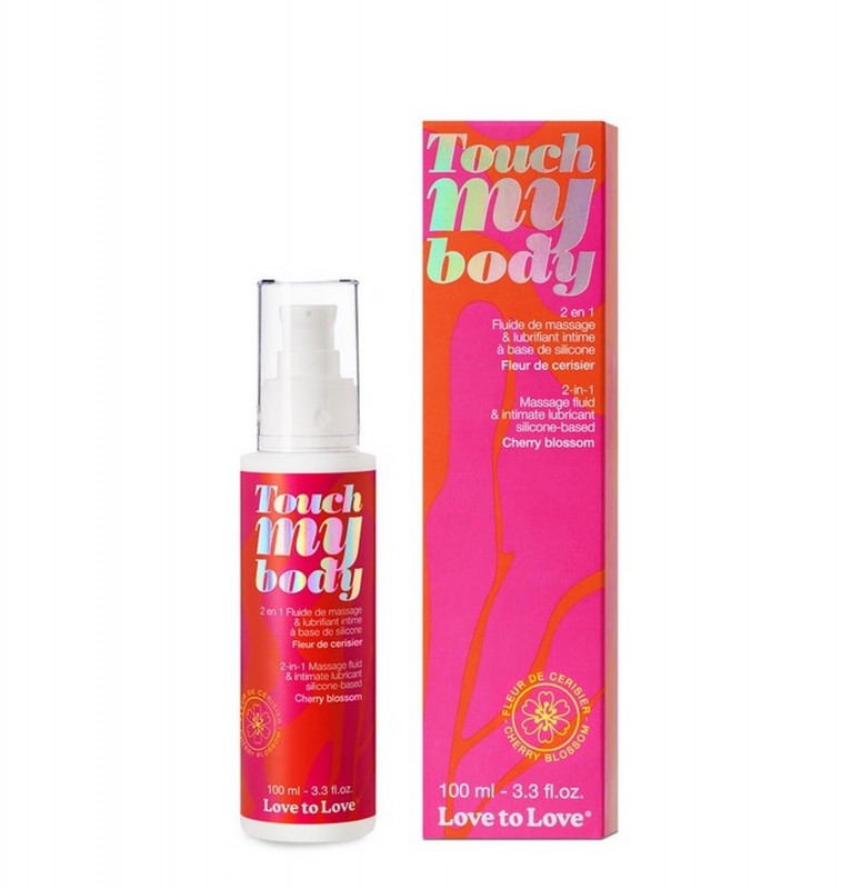 TOUCH MY BODY - MASSAGE & LUBRICANT -CHERRY BLOSSOM 100ML / 3.3FL.OZ.