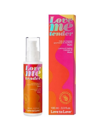 LOVE ME TENDER - MASSAGE OIL - MOJITO 100ML / 3.3FL.OZ.