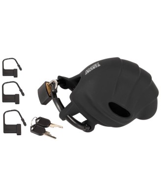 Black velvets Cock & Ball cage