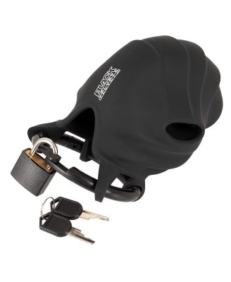 Black velvets Cock & Ball cage