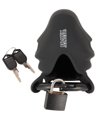 Black velvets Cock & Ball cage