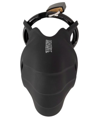 Black velvets Cock & Ball cage