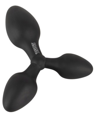 Black Velvets Triple Butt Plug