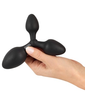 Black Velvets Triple Butt Plug