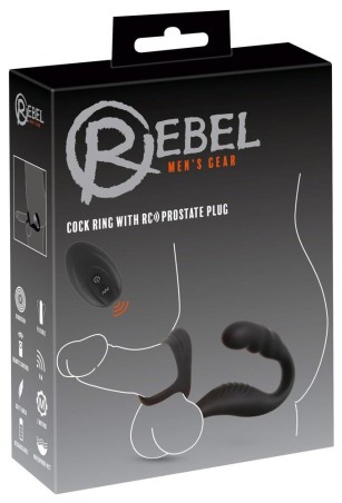 Rebel Cock Ring w RC Prostate