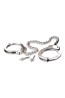 FETISH FANTASY SERIES METAL LEG CUFFS SILVER