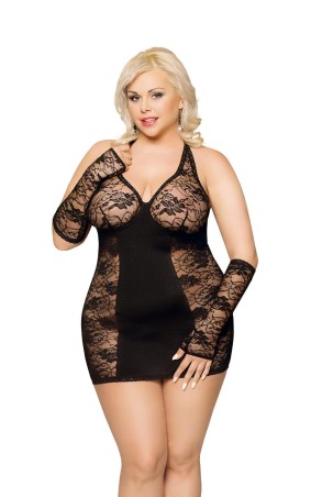 Andrea - Plus Size - black XL