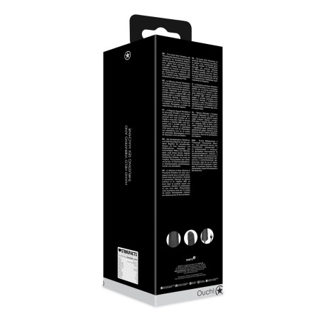 Hand Held Vibrating and Thrusting Sex Machine - Black