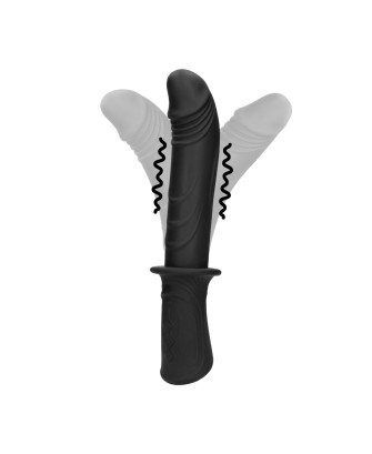 Hand Held Vibrating Sex Machine - Black