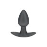 Smooth Silicone Anal Plug - Small - 2.6 / 6,5 cm - Gunmetal