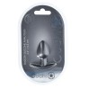 Smooth Silicone Anal Plug - Small - 2.6 / 6,5 cm - Gunmetal