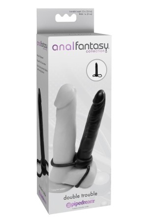 ANAL FANTASY COLLECTION DOUBLE TROUBLE BLACK