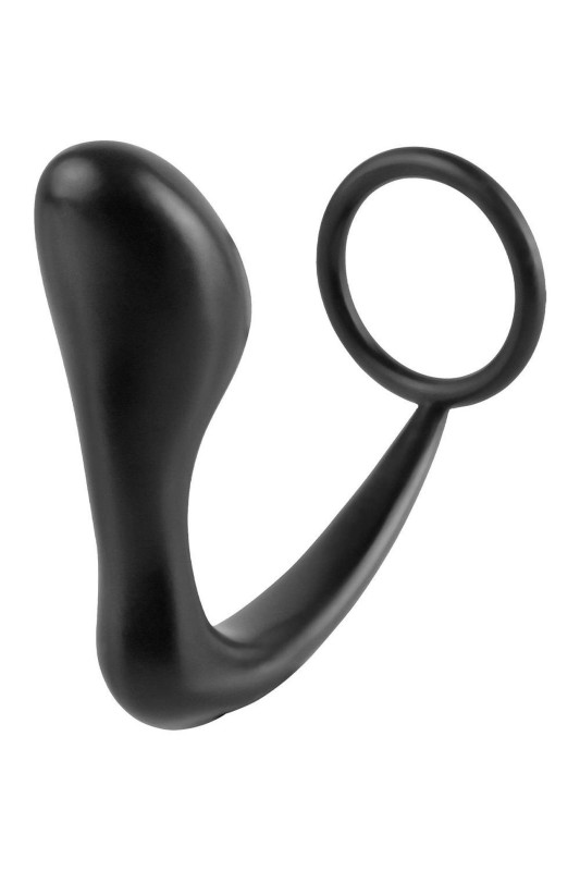 ANAL FANTASY COLLECTION ASS-GASM COCKRING PLUG BLACK