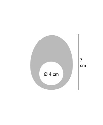Eclipse Vibrating Cock Ring Black - Pierścień Erekcyjny