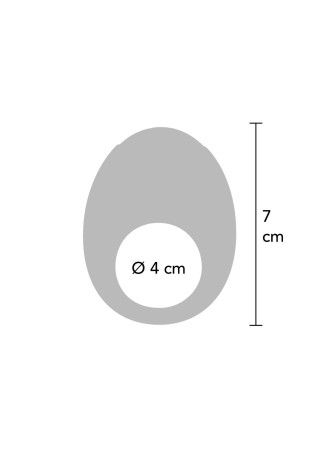 Eclipse Vibrating Cock Ring Black - Pierścień Erekcyjny