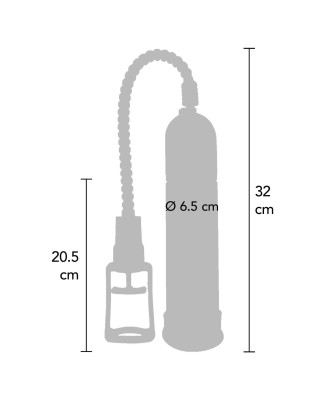 Pump Master Black - Pompka Erekcyjna