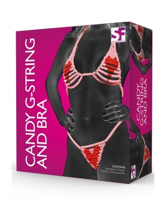 Spencer & Fleetwood Lovers Candy Bra & G-String - Cukierkowa Bielizna