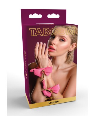 Wrist Cuffs Set Pink - Kajdanki