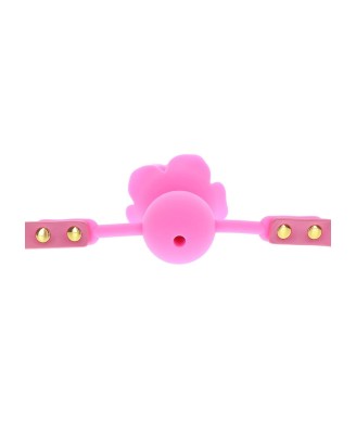 TABOOM Mouth Gag Pink - Różowy Knebel Róża