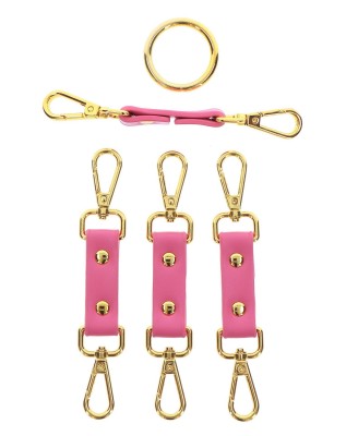 TABOOM Hogtie Pink - Różowy Łącznik do Kajdanek BDSM