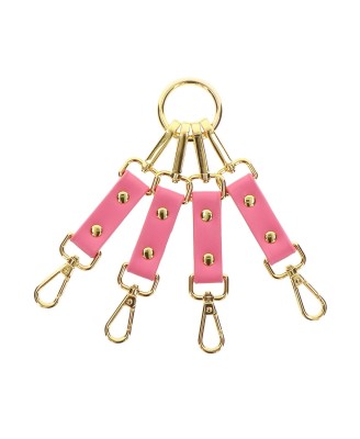 TABOOM Hogtie Pink - Różowy Łącznik do Kajdanek BDSM