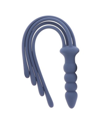 Taboom - Silicone Whip Blue - Pejcz i Korek Analny