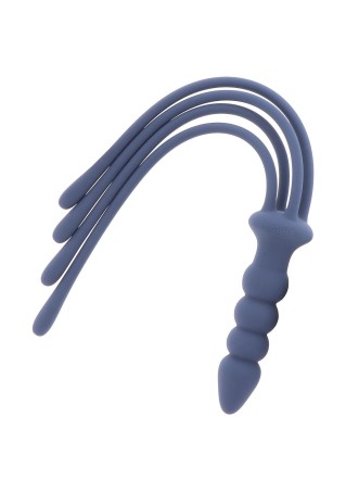 Taboom - Silicone Whip Blue - Pejcz i Korek Analny