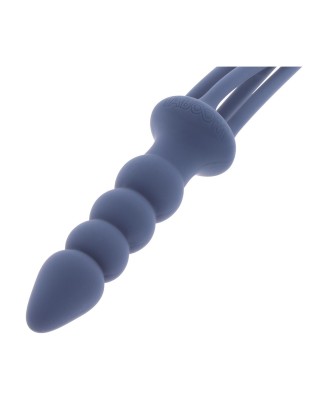 Taboom - Silicone Whip Blue - Pejcz i Korek Analny