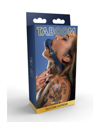 Taboom Silicone Mouth Gag - Knebel - Niebieski