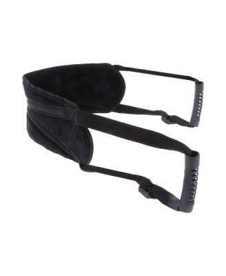 Doggy Style Strap Black - Uchwyt biodrowy do pozycji na pieska