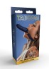 TABOOM Breathable Silicone Penis Gag - Niebieski Knebel z Penisem