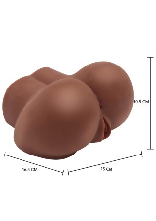 Hot Honey Rider Vibr. Brown skin tone Masturbator Realistyczny