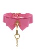 Taboom - Collar and Leash Pink - Różowa Obroża ze Smyczą