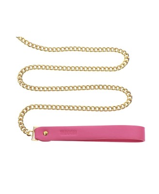 Taboom - Collar and Leash Pink - Różowa Obroża ze Smyczą
