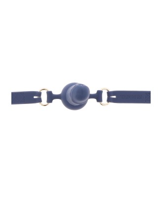 TABOOM Penis Ball Gag Blue - Knebel z Penisem - Niebieski