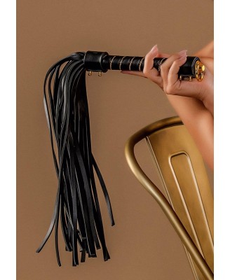 TABOOM Studded Whip - Czarny Pejcz