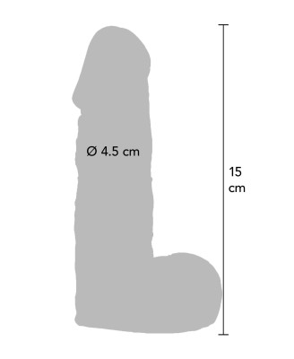 Prince Charming 15 cm Dong Light skin tone - Realistyczne Dildo