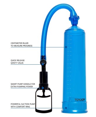 Power Pump Blue - Pompka Erekcyjna