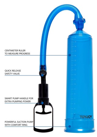 Power Pump Blue - Pompka Erekcyjna