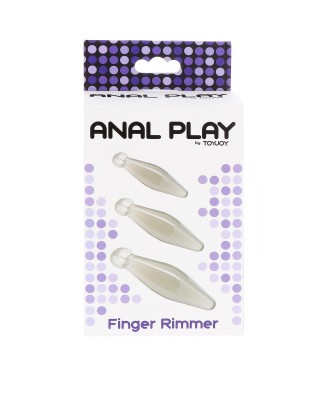 Finger Rimmer komplet trzech korków analnych