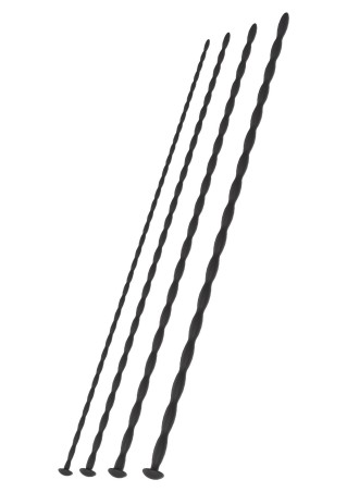 Penis Dilator Set Small - Zestaw 4 Małych Stymulatorów Cewki Moczowej