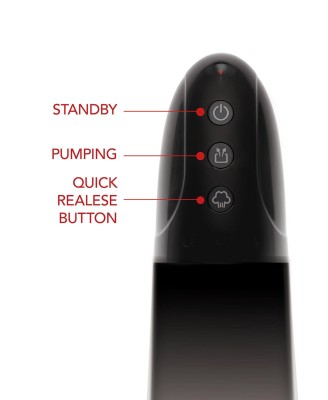 Auto Magnifying Pump Black