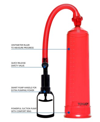 Power Pump Red - Pompka Erekcyjna