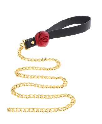Wild Roses Collar & Leash Black