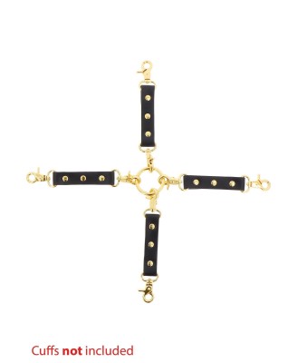 Wild Roses Hogtie Black