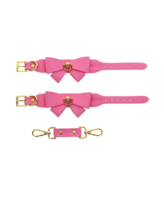 Ankle Cuffs Set Pink